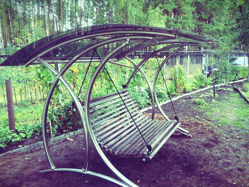 козырьки 1 качели из нержавейки